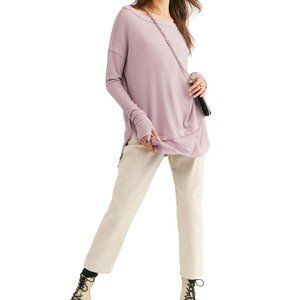 NWT Free People North Shore Thermal Knit Tunic Top